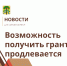 ВОЗМОЖНОСТЬ ПОЛУЧИТЬ ГРАНТ ПРОДЛЕВАЕТСЯ. - Администрация Ребрихинского района