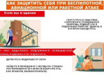 Как защитить себя при беспилотной, авиационной или ракетной атаке..